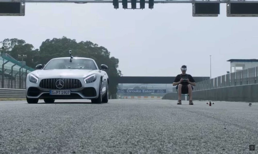 Αγώνας ανάμεσα σε Mercedes-AMG και ένα… drone (βίντεο)
